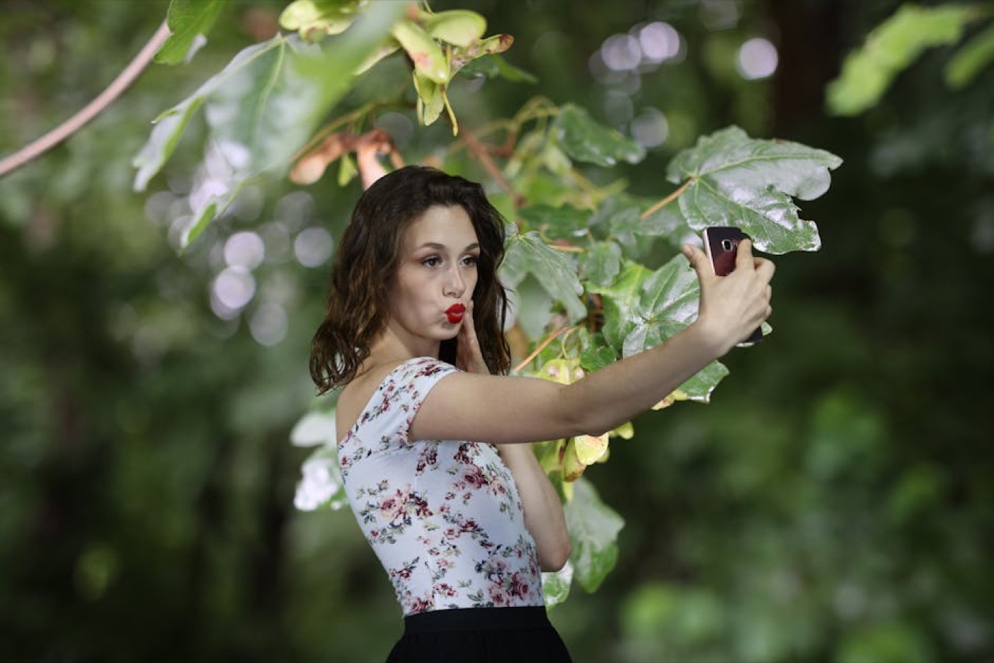 Relaxing body massage treatment in a spa room